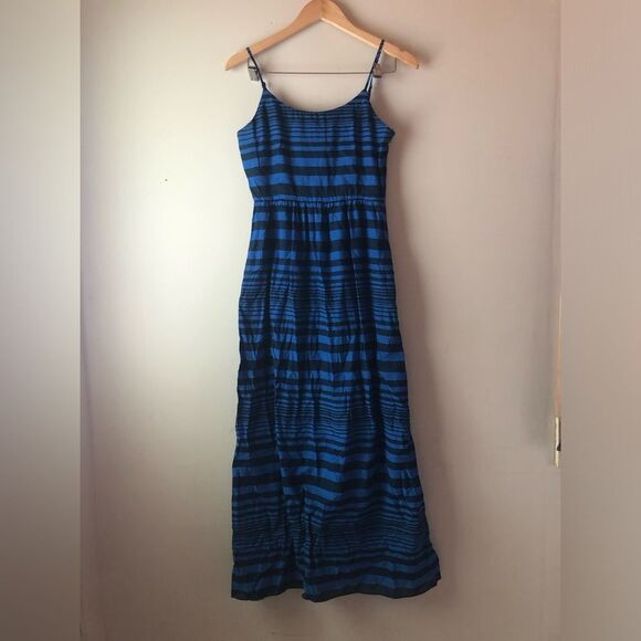 🦘GAP | Blue & Black Maxi Dress - Picture 1 of 8